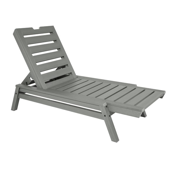 Highwood Usa Crestone Chaise Lounge Outdoor Furniture for Pool, Patio CM-LNGSQ62-CGE - main